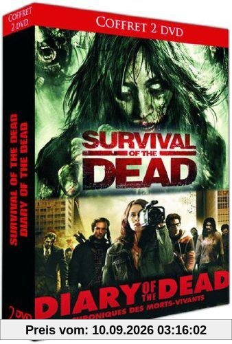 Coffret survival of the dead ; diary of the dead [FR Import]