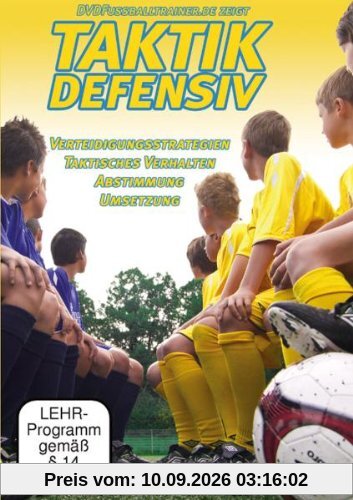 DVDFussballtrainer - Taktik Defensiv Vol.1 / Neue Fußballübungen im Fußballtraining (DVD)