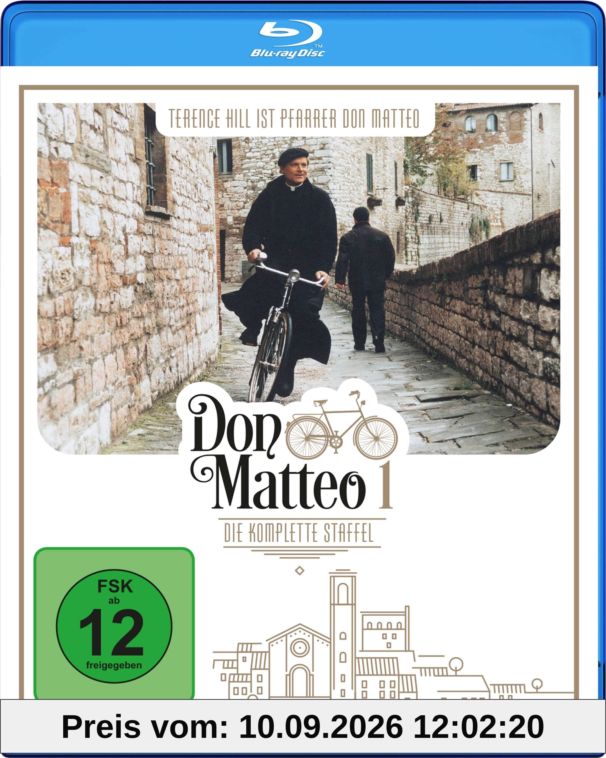 Don Matteo - Die komplette 1. Staffel - Alle 16 Folgen der populären und preisausgezeichneten Serie mit Terence Hill als moderner Pater Brown auf 5 Blu-Rays [Collector's Edition]