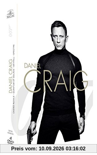Coffret bond / craig : casino royale ; quantum of solace ; skyfall ; spectre [FR Import]