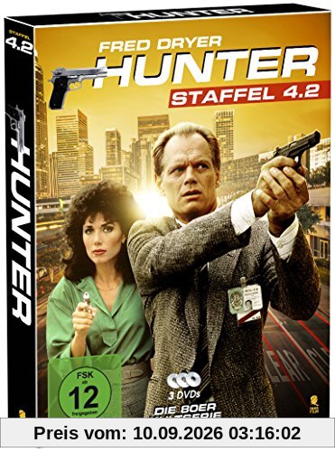 Hunter - Gnadenlose Jagd (Staffel 4.2 auf 3 DVDs im Digipack mit Schuber plus Episodenguide)