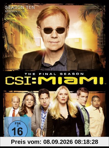 CSI: Miami - Season 10.1 [3 DVDs]