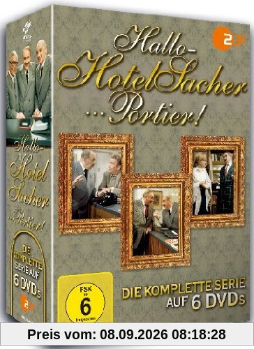 Hallo - Hotel Sacher...Portier! - Die komplette Serie [6 DVDs]