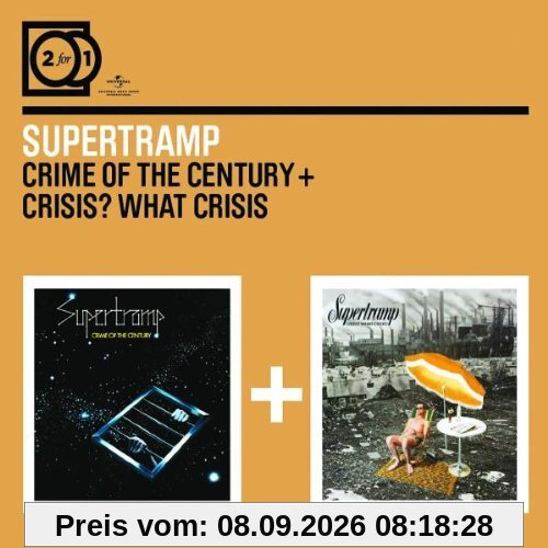 2 For 1: Crime Of The Century/Crisis? What Crisis? (Digipack ohne Booklet)