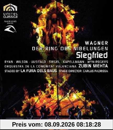 Richard Wagner: Siegfried (staged by La Fura dels Baus) - Zubin Mehta [Blu-ray]