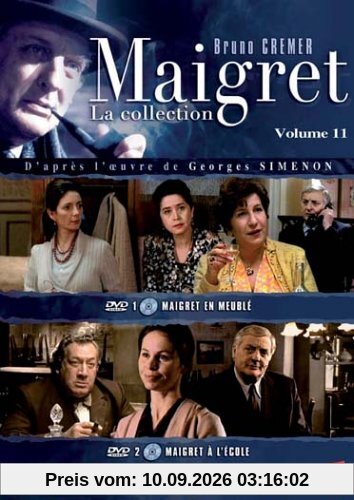 Maigret, vol. 11 : maigret en meuble ; maigret a l'ecole [FR Import]