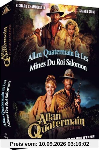 Allan Quatermain et la cité de l'or perdu - Allan Quatermain et les mines du roi Salomon - Coffret 2 DVD [FR Import]