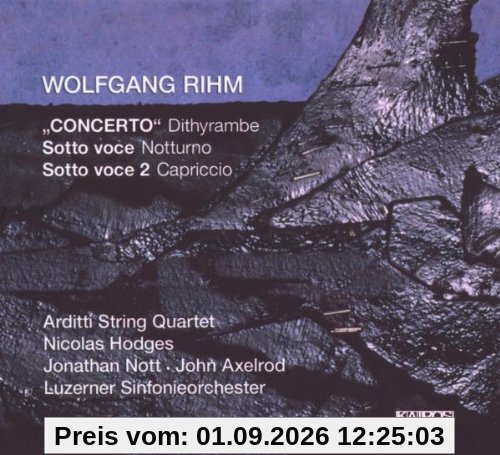 Concerto Dithyrambe/Sotto Voce