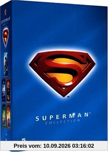 Collection Superman : Superman I à IV - Superman Returns Coffret 5 DVD [FR Import]