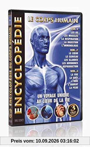 Coffret l'encyclopédie du corps humain, vol. 1 à 3 [FR Import]