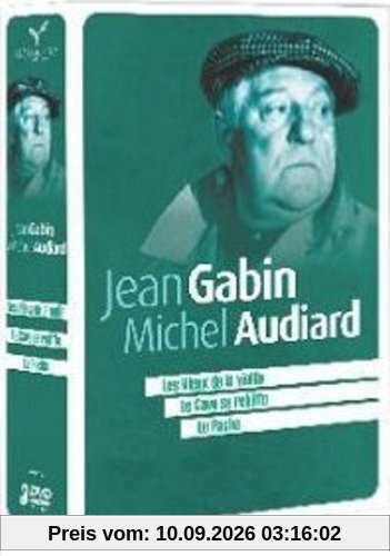 Coffret gabin / audiard : les vieux de la vieille ; le cave se rebiffe ; le pacha [FR Import]