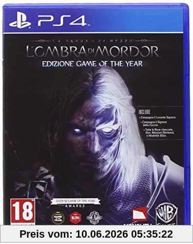 Warner Sw Ps4 567740 L'Ombra Di Mordor-Goty Ed.