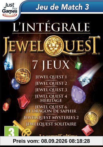 Jewel quest IV : l'intégrale - 1+2+3+4+6 Mysteries 2+Solitaire