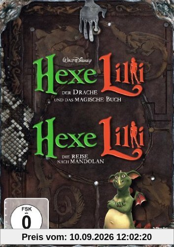 Hexe Lilli - Der Drache und das magische Buch / Hexe Lilli - Die Reise nach Mandolan [2 DVDs]