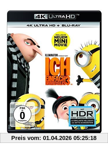 Ich - Einfach unverbesserlich 3 (4K Ultra HD) (+ Blu-ray 2D)