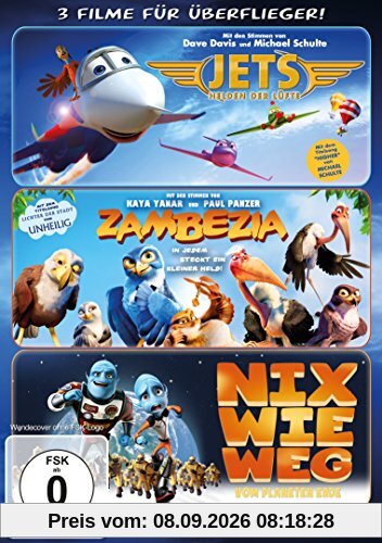 Überflieger-Box - Zambezia, Jets, Nix wie weg [3 DVDs]