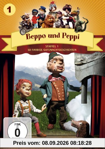 Beppo und Peppi, Staffel 1 (50 Folgen des Klassikers der Augsburger Puppenkiste auf 2 DVDs)