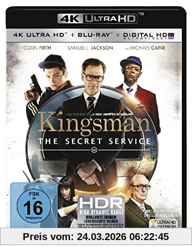 Kingsman - The Secret Service  (4K Ultra HD) (+ Blu-ray)