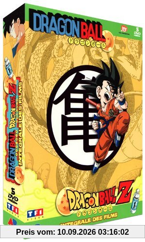 Coffret dragon ball, dragon ball z, vol. 1 - l'intégrale des films [FR Import]