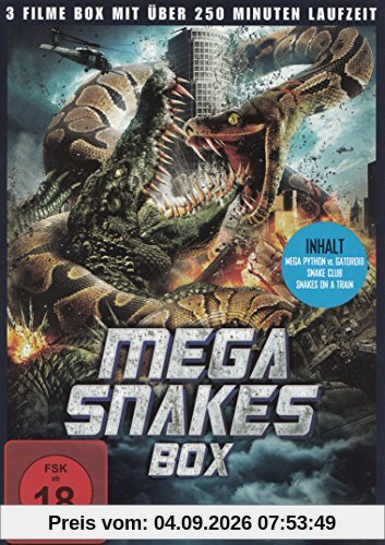 Mega Python VS Gatoroid - Snake Club - Snakes On A Train - 3 Filme