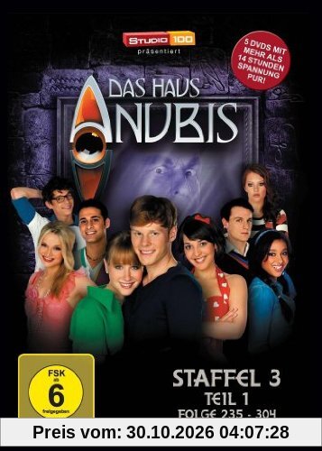 Das Haus Anubis - Staffel 3, Teil 1, Folge 235-304 [5 DVDs]
