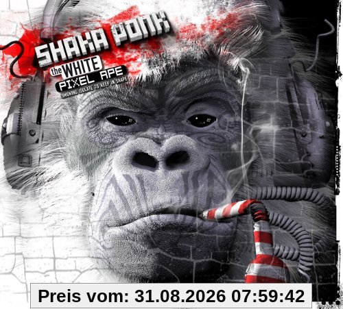 White Pixel Ape the