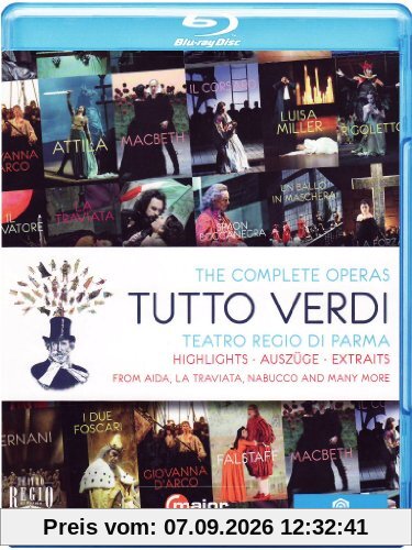Tutto Verdi: Highlights [Blu-ray]