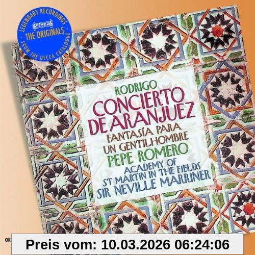 Romero Pepe Concierto Di Aranjuez/Fantasia P.un Gentilhombre