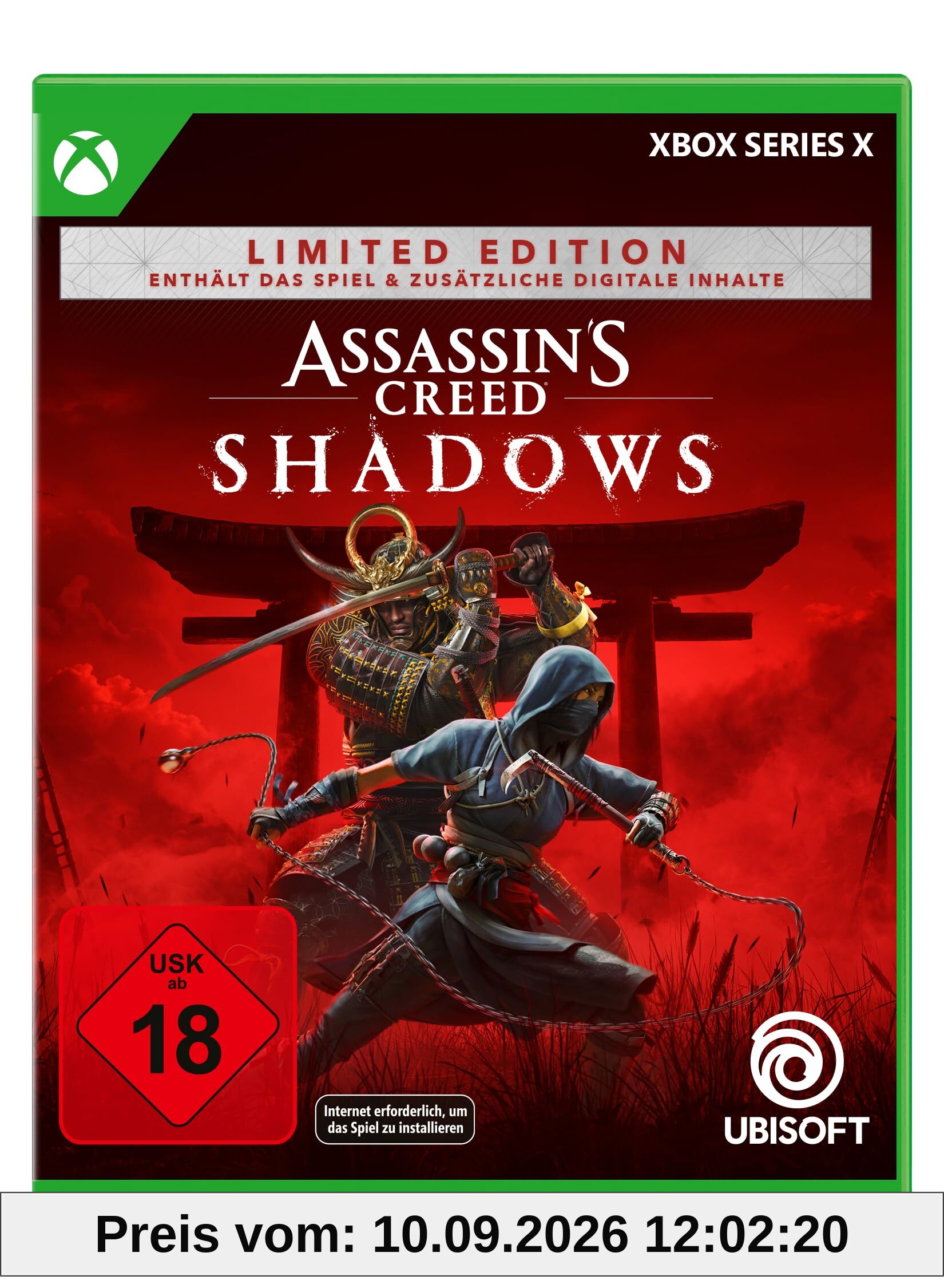 Assassin's Creed Shadows - Limited Edition (exklusiv bei Amazon) - [Xbox Series X]