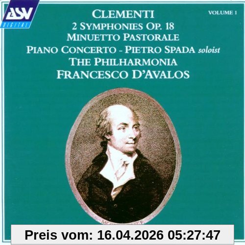 Clementi Vol. 1 / Sinfonie 2 / Klavier.