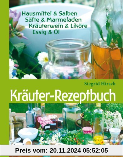 Kräuter-Rezeptbuch: Hausmittel & Salben, Säfte & Marmeladen, Kräuterwein & Liköre, Essig & Öl