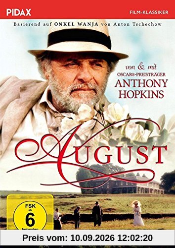 August / Faszinierender Film von und mit Anthony Hopkins (Pidax Film-Klassiker)