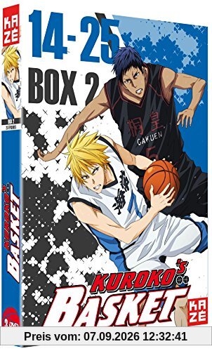Coffret kuroko's basket, saison 1, vol. 2 [FR Import]