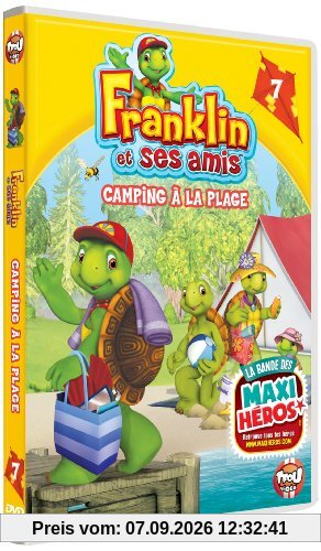 Franklin et ses amis, vol. 7 : camping à la plage [FR Import]