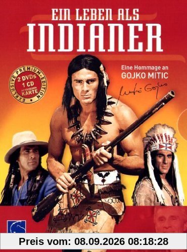 Ein Leben als Indianer - Hommage an Gojko Mitic (Premium Edition, 2 DVDs + Audio-CD)