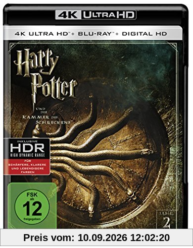 Harry Potter und die Kammer des Schreckens (4K Ultra HD + 2D-Blu-ray) (2-Disc Version)