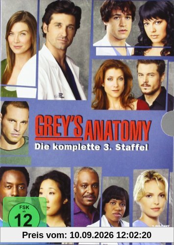 Grey's Anatomy: Die jungen Ärzte - Die komplette 3. Staffel [7 DVDs]