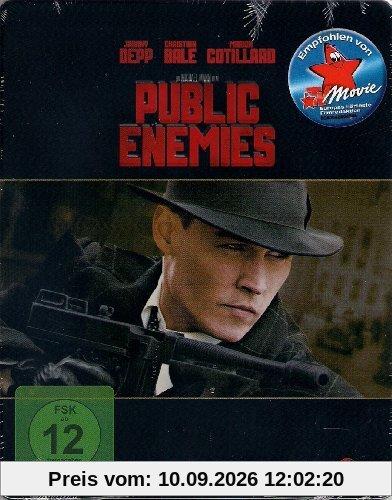 Public Enemies - streng limitierte Steelbook Edition (Schriftzug geprägt) Blu-ray