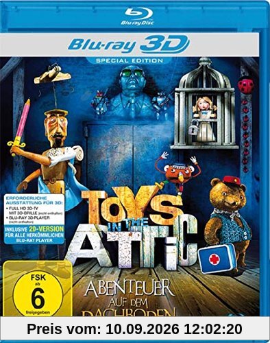Toys in the Attic - Abenteuer auf dem Dachboden [3D Blu-ray] [Special Edition]