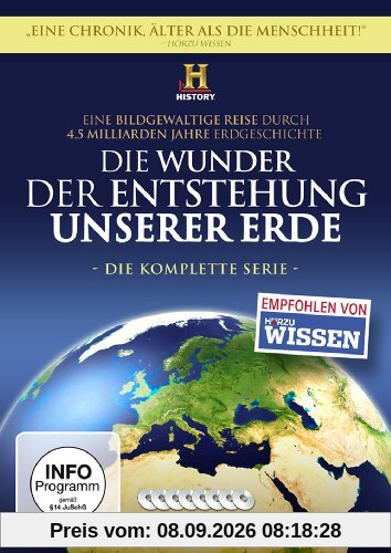 Die Wunder der Entstehung unserer Erde - Die Komplettbox (8 DVDs)