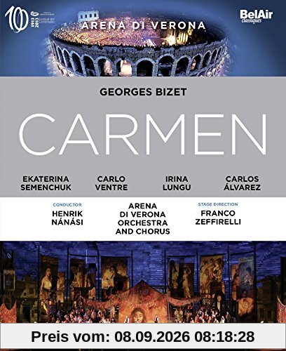 Bizet: Carmen (Semenchuk/Alvarez) - High Definition recording June 2014, Verona Arena [Blu-ray]