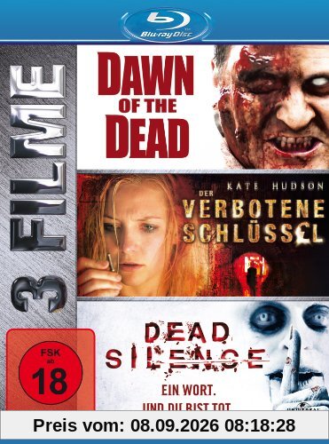Der verbotene Schlüssel/Dawn of the Dead/Dead Silence [Blu-ray]