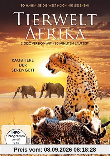Tierwelt Afrika - Raubtiere der Serengeti [2 DVDs]
