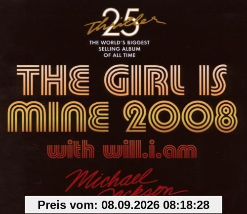 The Girl Is Mine 2008 with will.i.am (3 Track Premium)