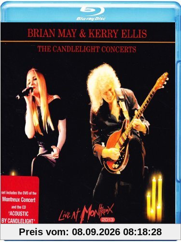 Brian May & Kerry Ellis - The Candlelight Concerts/Live At Montreux 2013 (+ CD) [Blu-ray]