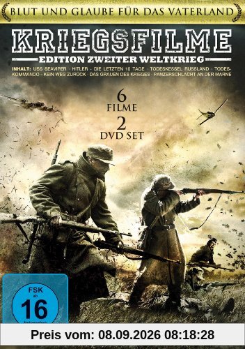 Kriegsfilme Edition - Zweiter Weltkrieg [6 DVDs]