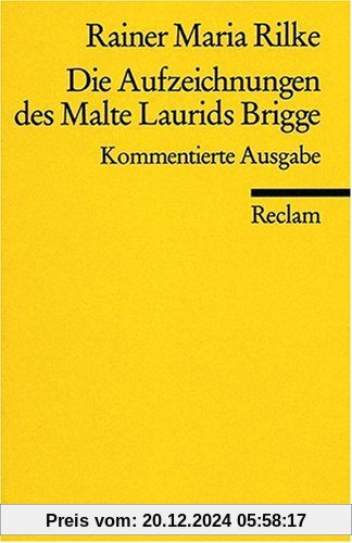 Die Aufzeichnungen des Malte Laurids Brigge