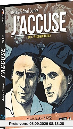 Ich klage an / I Accuse ( J'accuse! ) (Blu-Ray & DVD Combo) [ Französische Import ] (Blu-Ray)