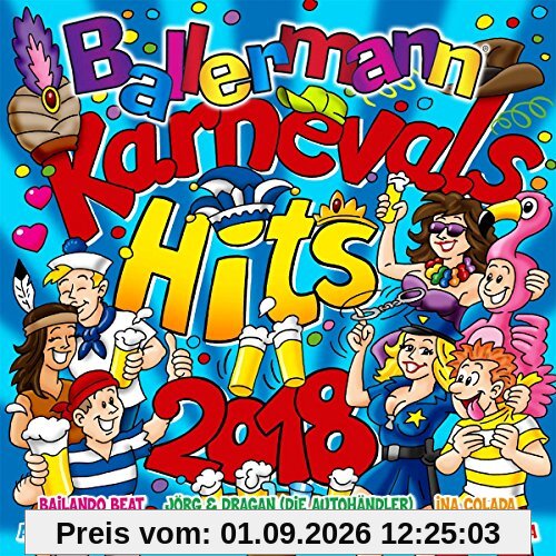 Ballermann Karnevals Hits 2018