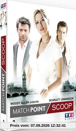 Coffret Woody Allen: Scoop / Match point [2 DVDs] [FR Import]